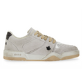 Sneakers Gray Suede Calfskin Spiker
