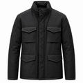 Field Jacket Black 100% Virgin Wool