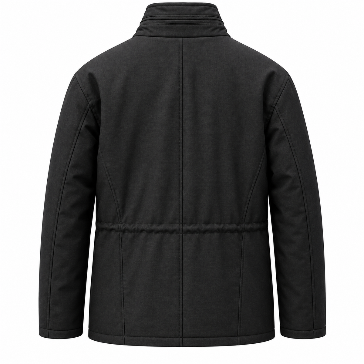 Loro Piana Tessuto Field Jacket Black 100% Virgin Wool