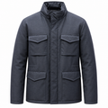 Field Jacket Blue Virgin Wool