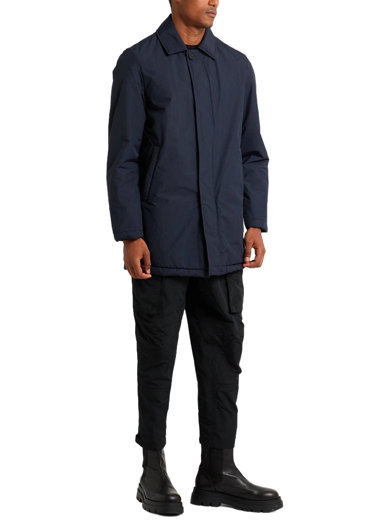 Suns Sala First Men’s Trench Coat in Blue