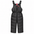 Quilted Overalls Black 100% Nylon