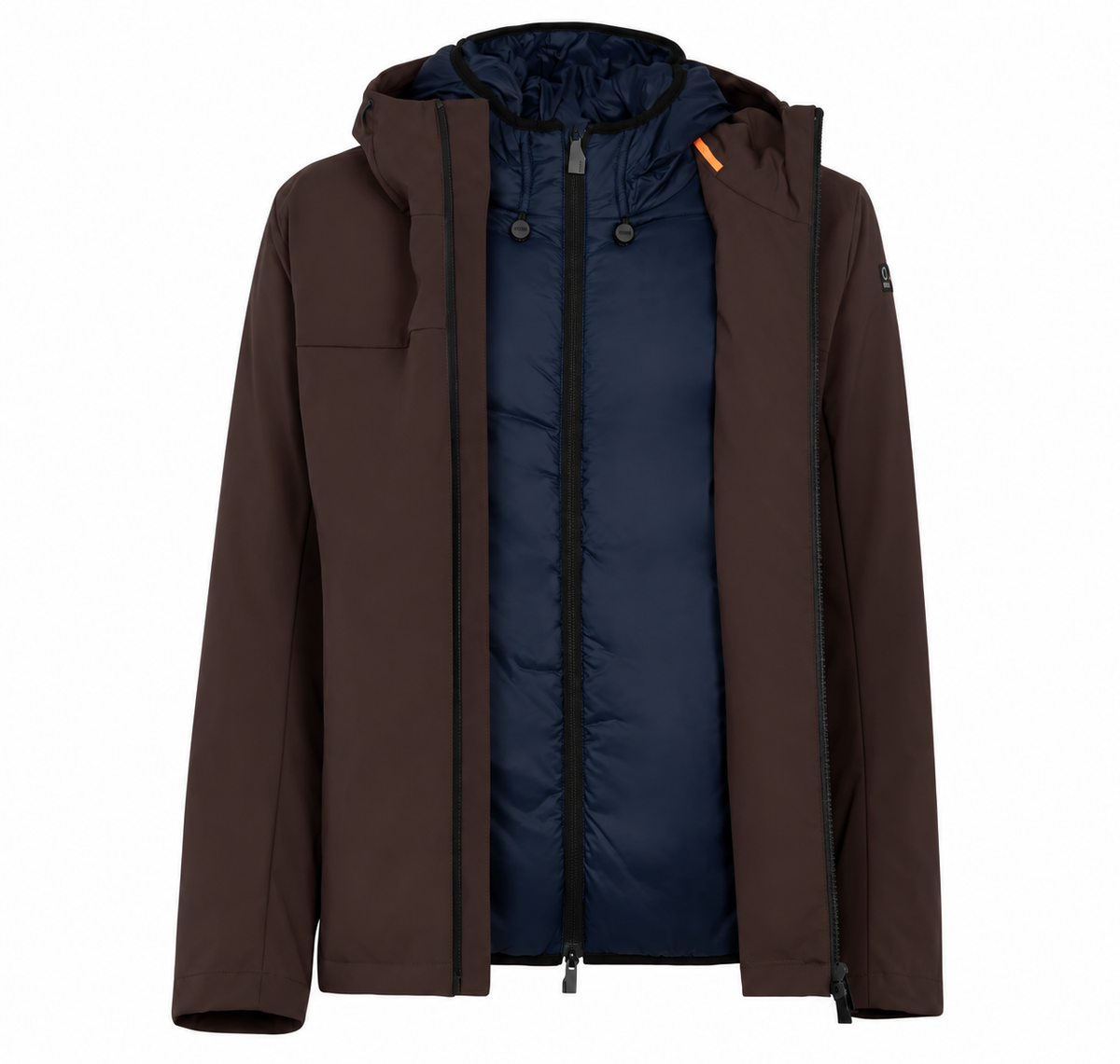 Suns Berlino Double Jacket – Brown