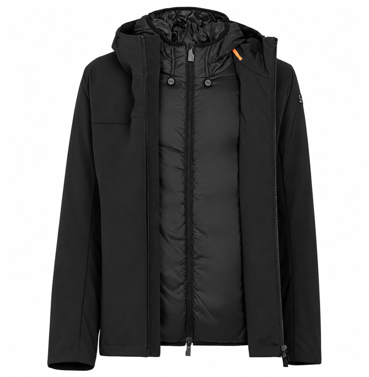 Suns Jacket Black 100% Polyester Berlino