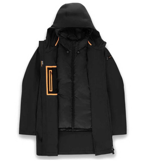 Suns Jacket Black 100% Polyester Praga Double