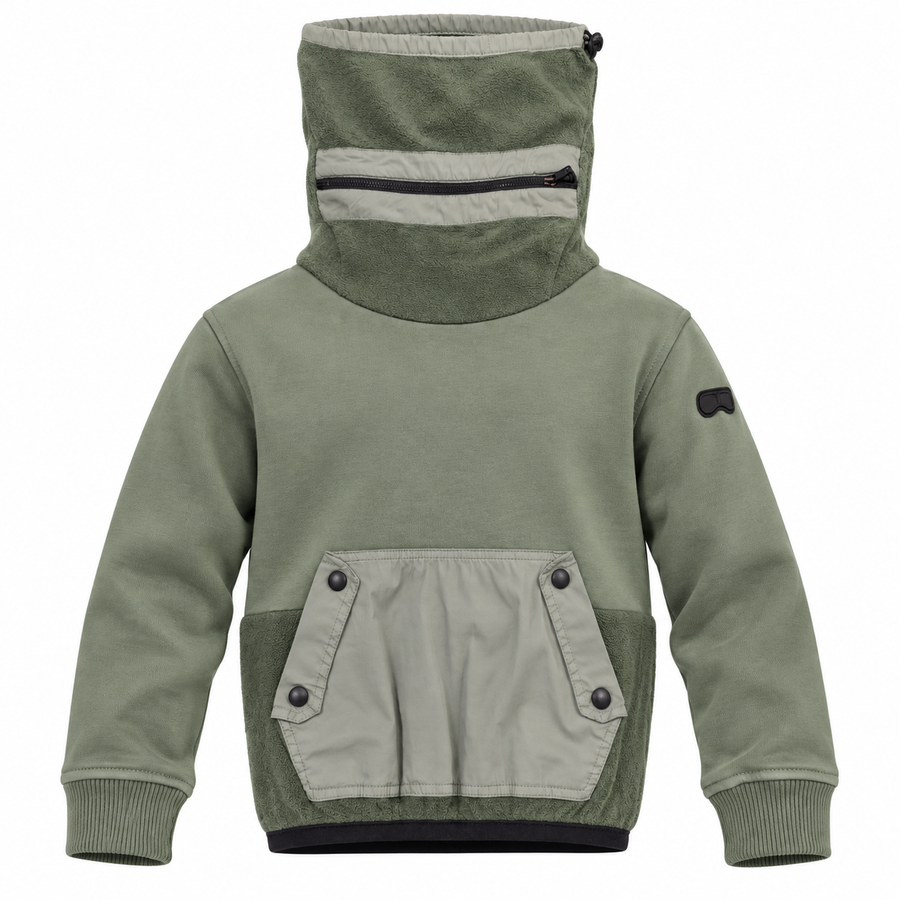 ai-riders Sweatshirt Green 100% Cotton