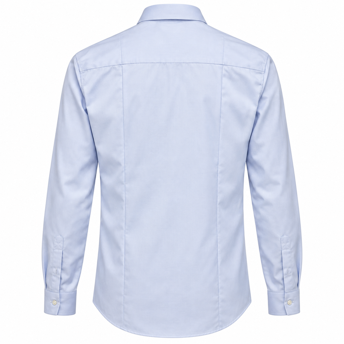 loro piana tessuto – Tessuto Robi Regular-Fit Shirt – back view in light blue