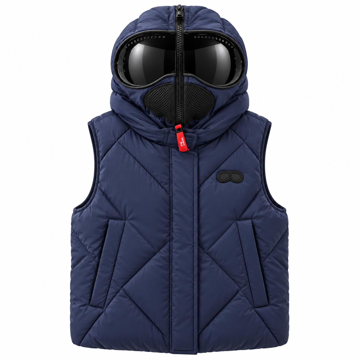 AI Riders Vest Blue 100% Nylon