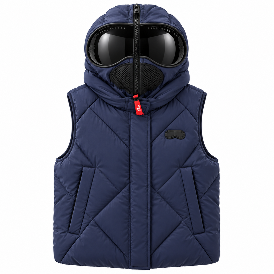 AI Riders Vest Blue 100% Nylon