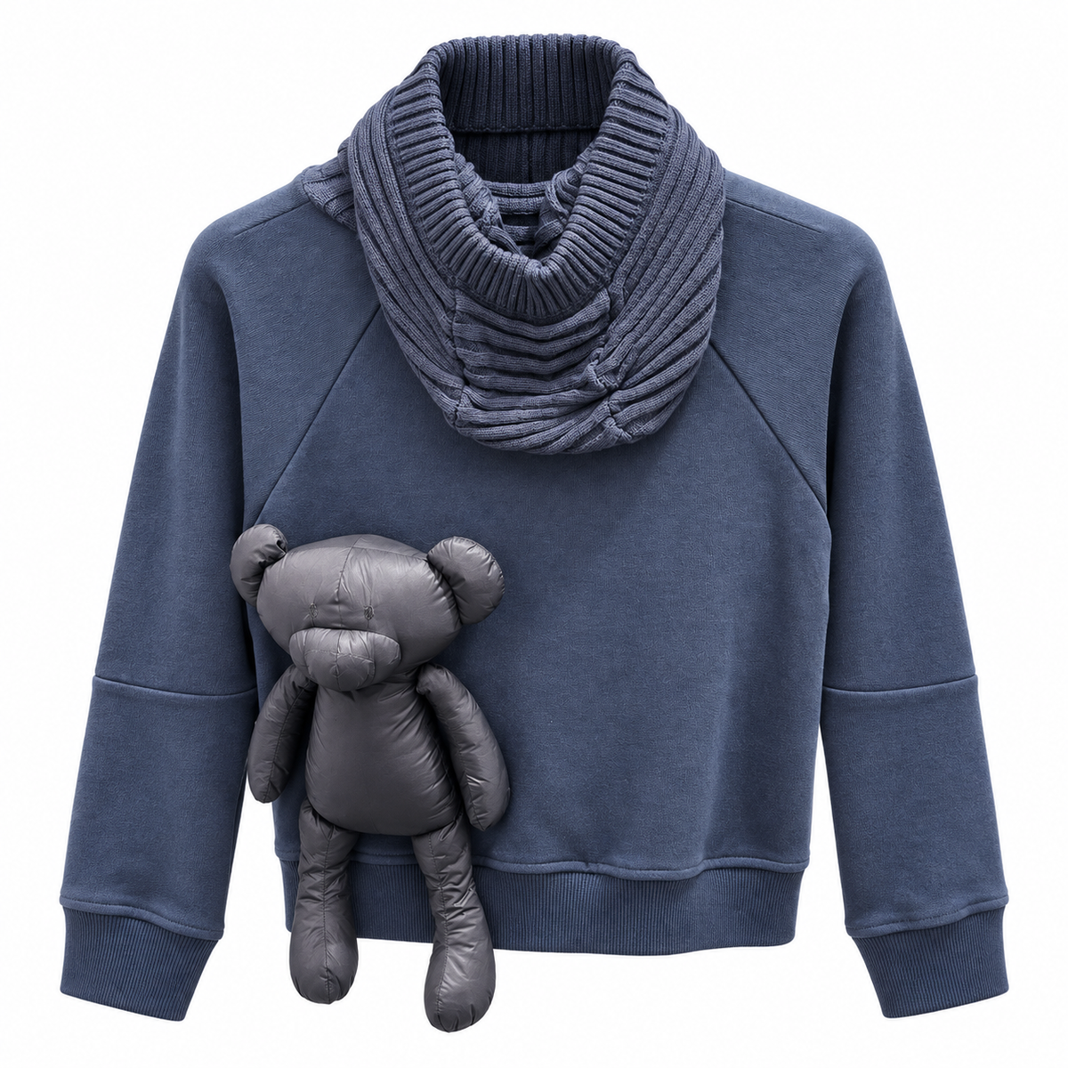Ai-riders Sweatshirt Blue 100% Cotton
