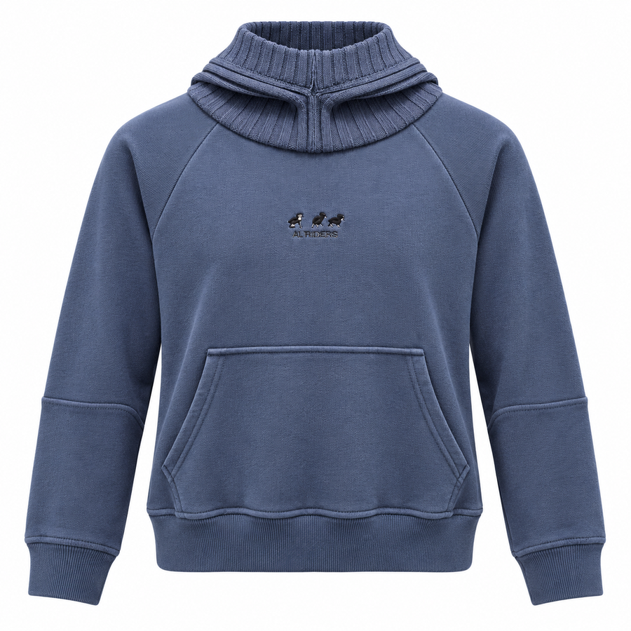Ai-riders Sweatshirt Blue 100% Cotton
