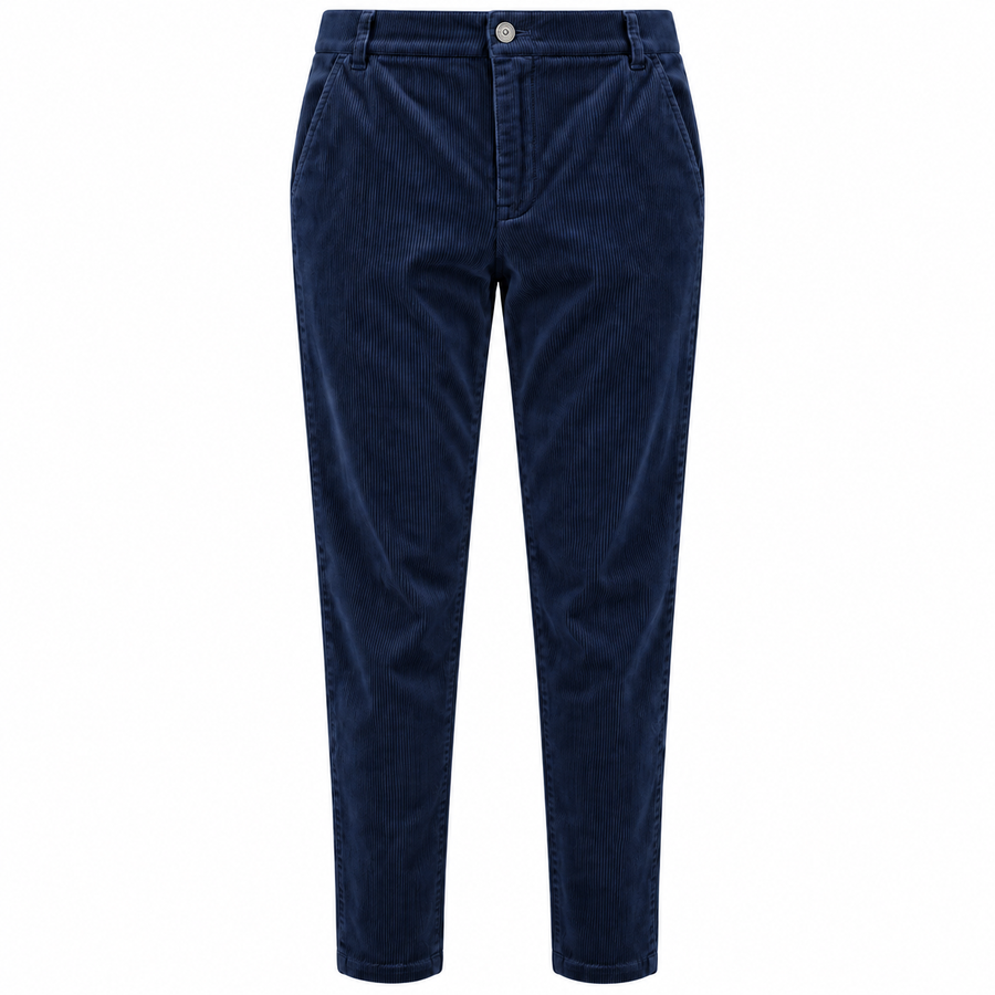 mirella matteini - pantaloni a coste con elastico