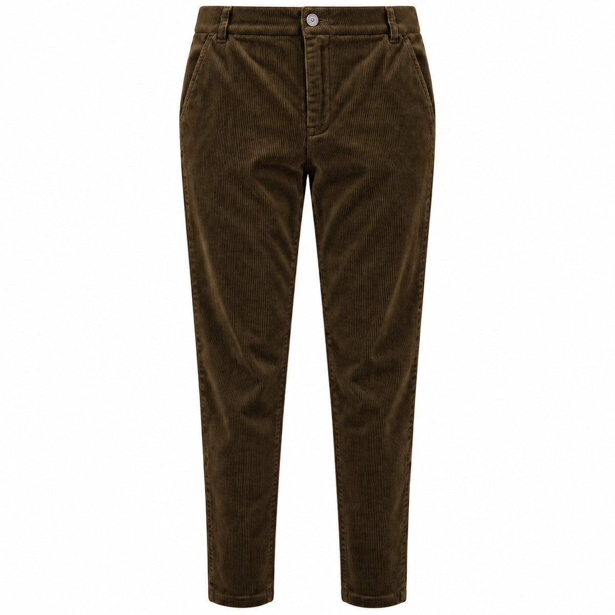 mirella matteini - pantaloni a coste con elastico