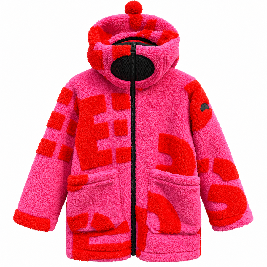 Ai-riders Jacket Pink 100% Polyester