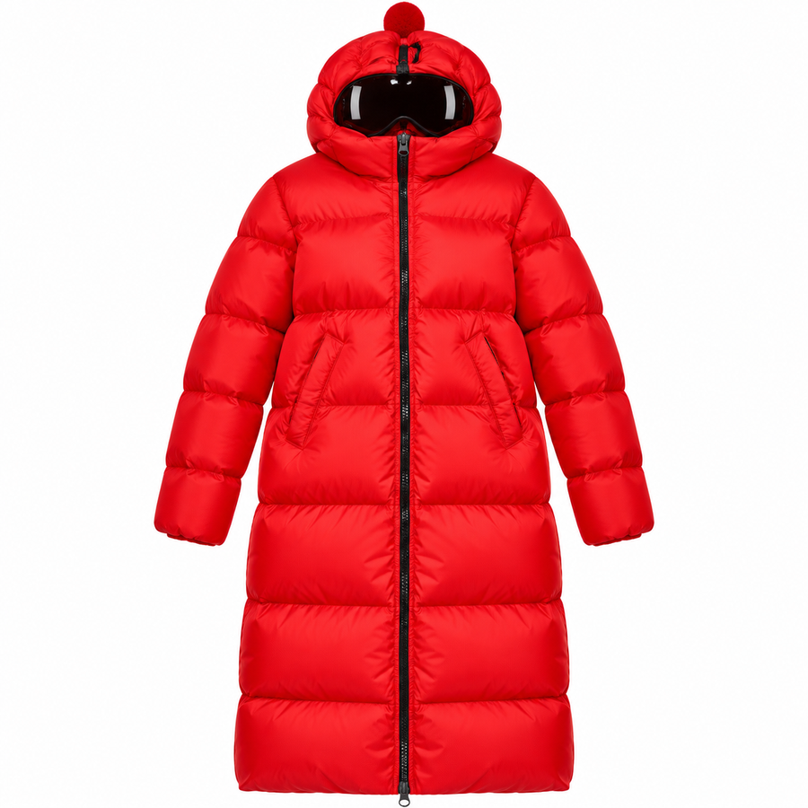 Ai-riders Jacket Red 100% Nylon Mycro-Ripstop