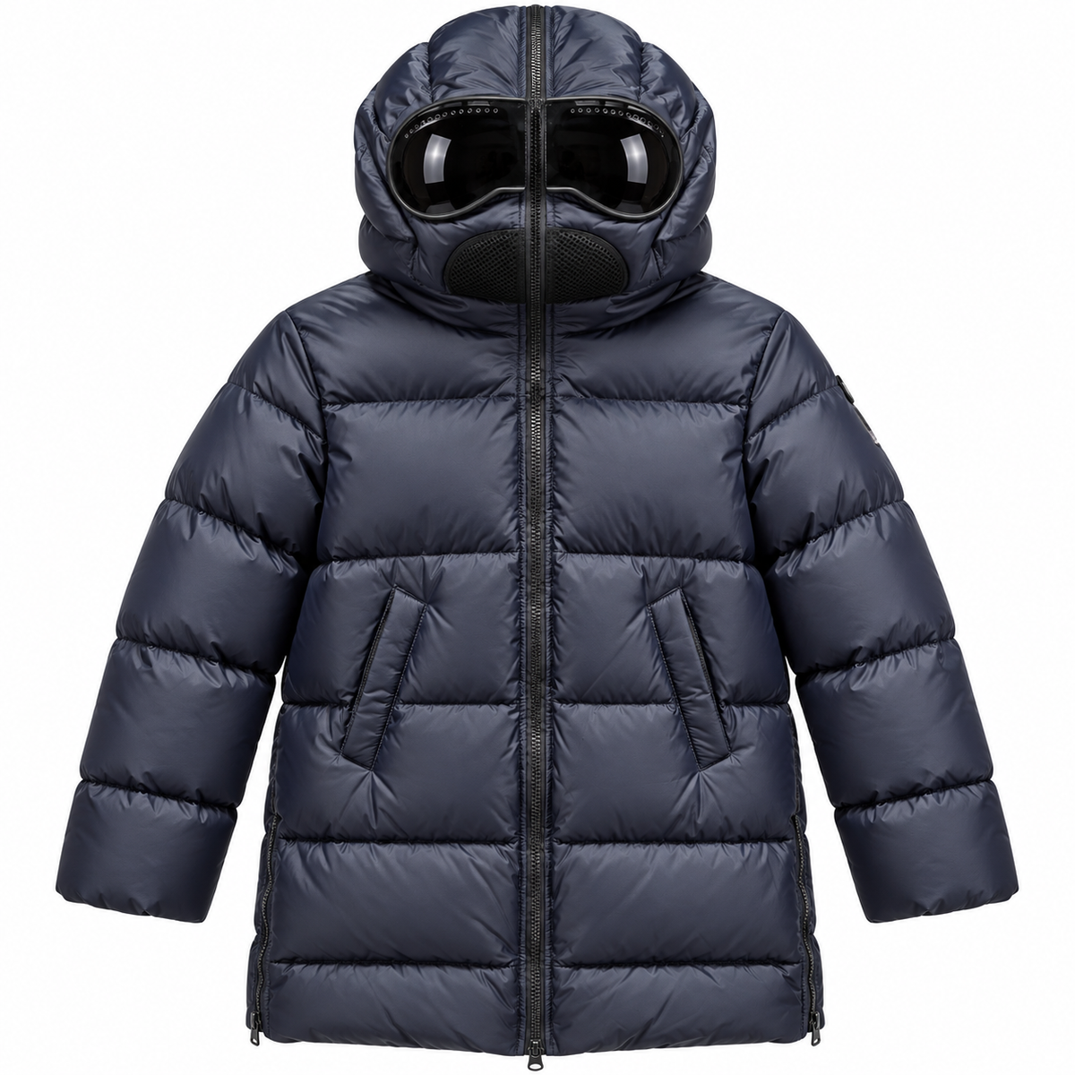 Ai-riders Jacket Blue 100% Nylon Poseidon