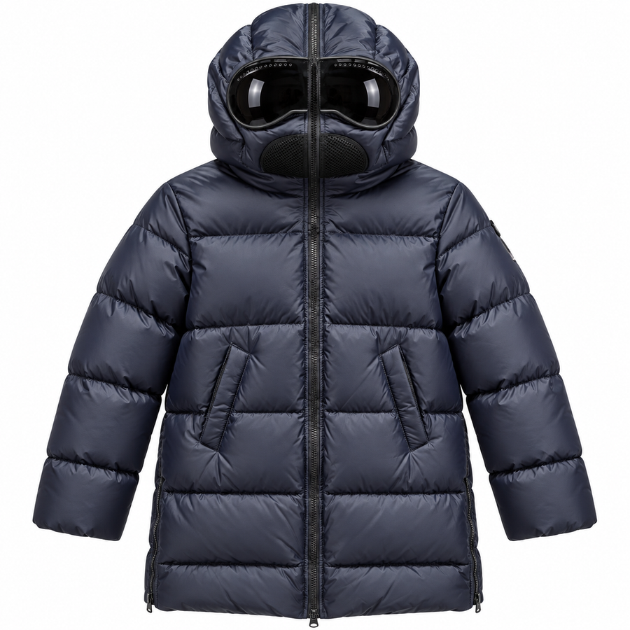 Ai-riders Jacket Blue 100% Nylon Poseidon