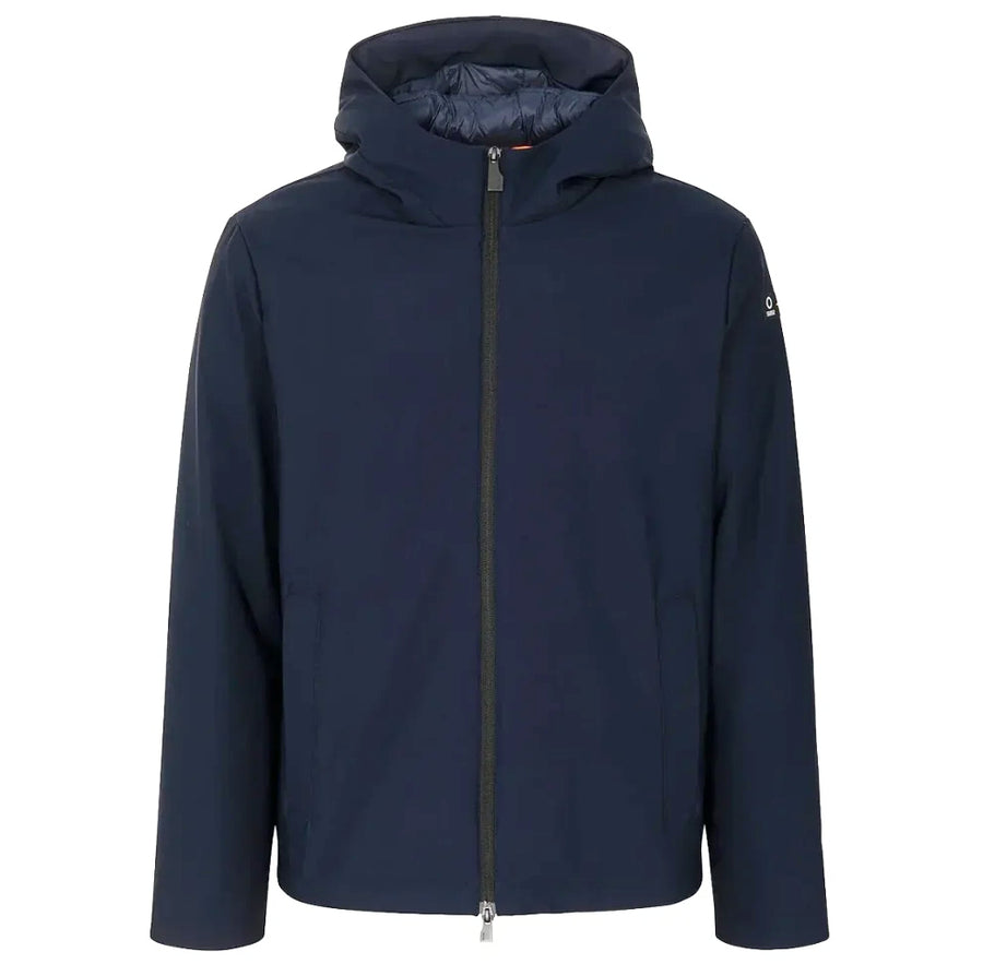 Suns Matt Shell Waterproof Jacket in Blue