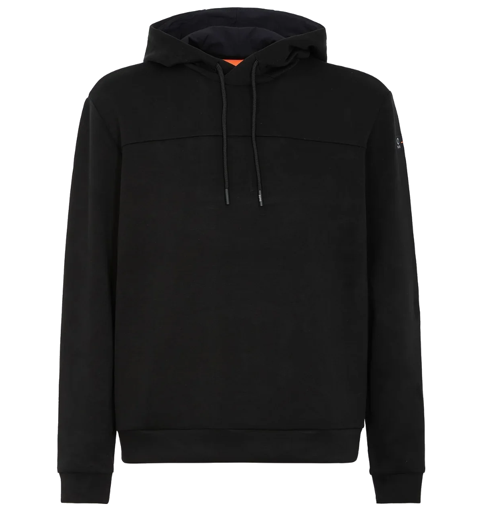 Suns – black sweatshirt – full garment shown in the visible product view