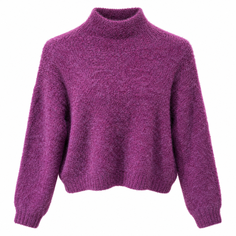 Ai-riders Jumper Purple 45% Acrylic, 15% Alpaca