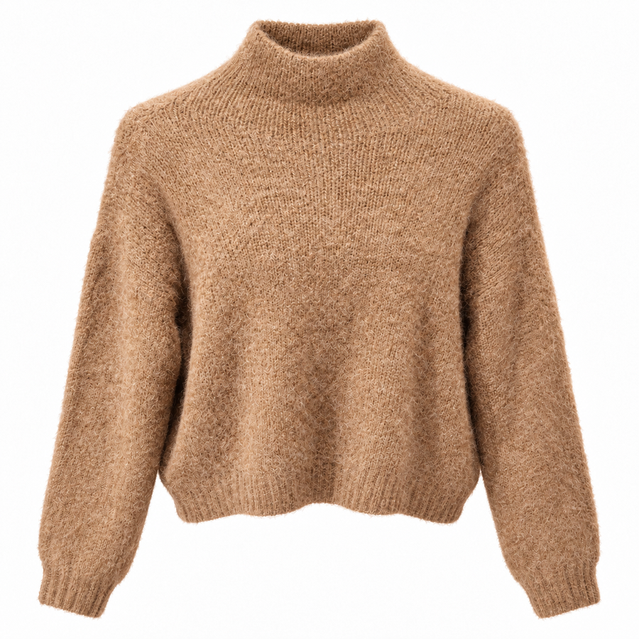 Ai-riders Jumper Camel Acrylic Polyamide Alpaca Elastane