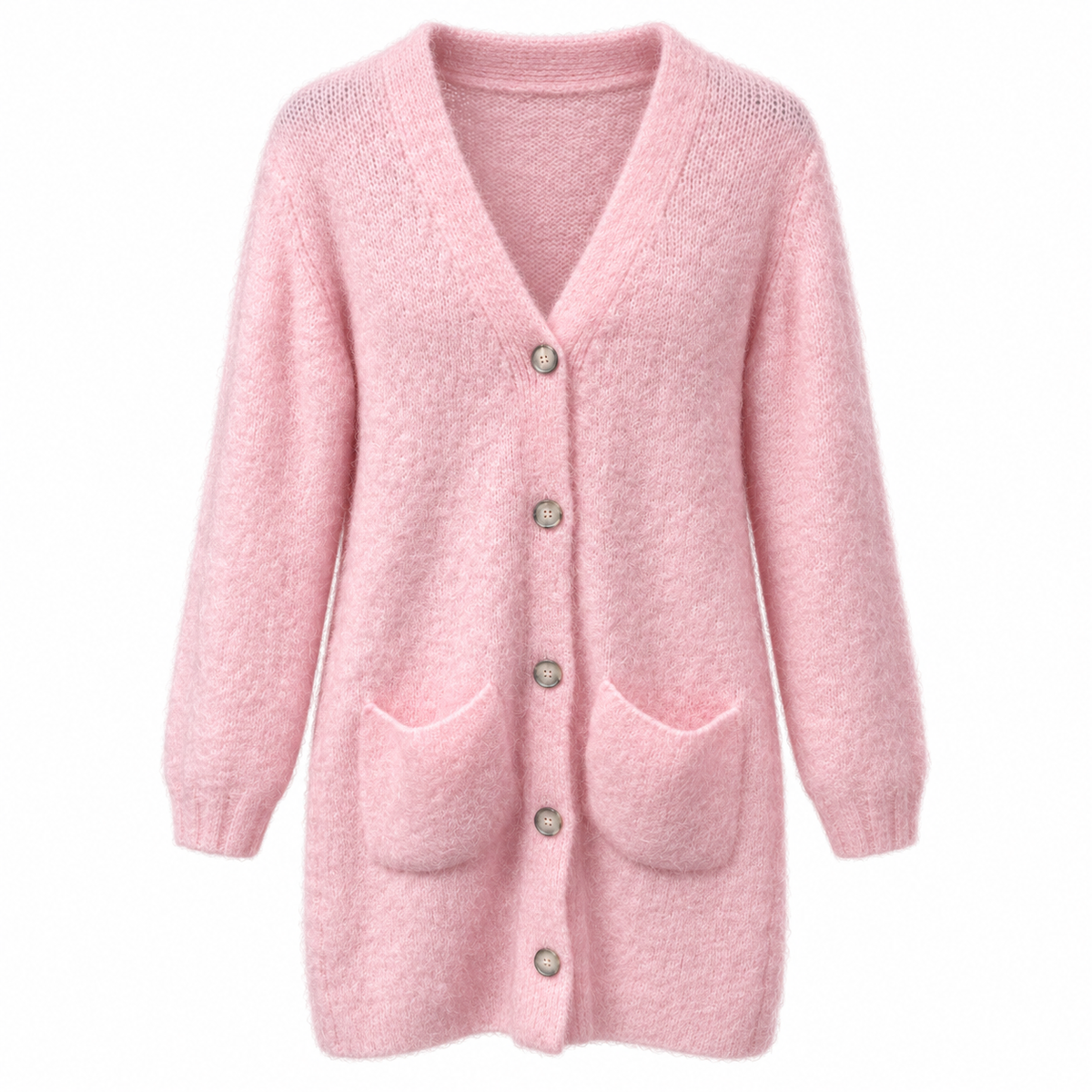 Ai-riders Cardigan Pink Acrylic Polyamide Alpaca Elastane