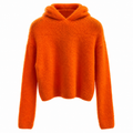 Sweatshirt Orange Knit