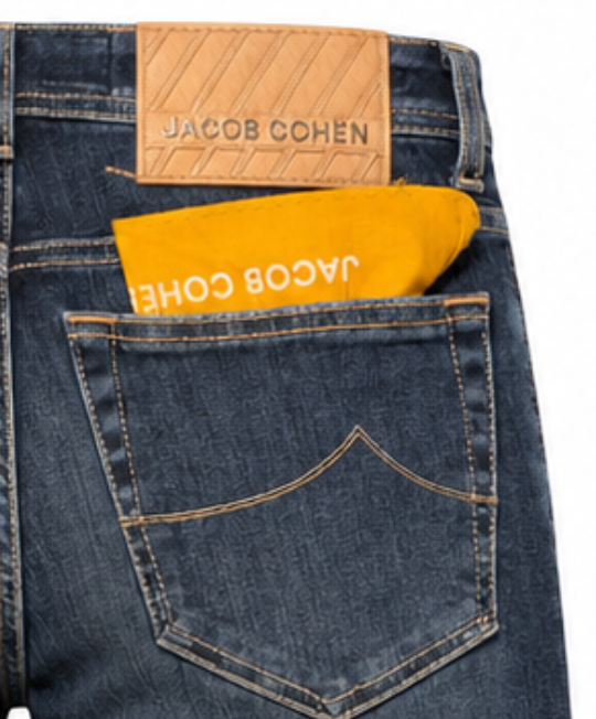 Jacob Cohen Jeans Blue 65% Polyester 35% Cotton Bard