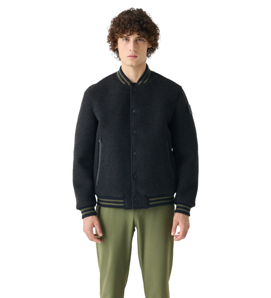SUNS River Bomber Jacket Blue