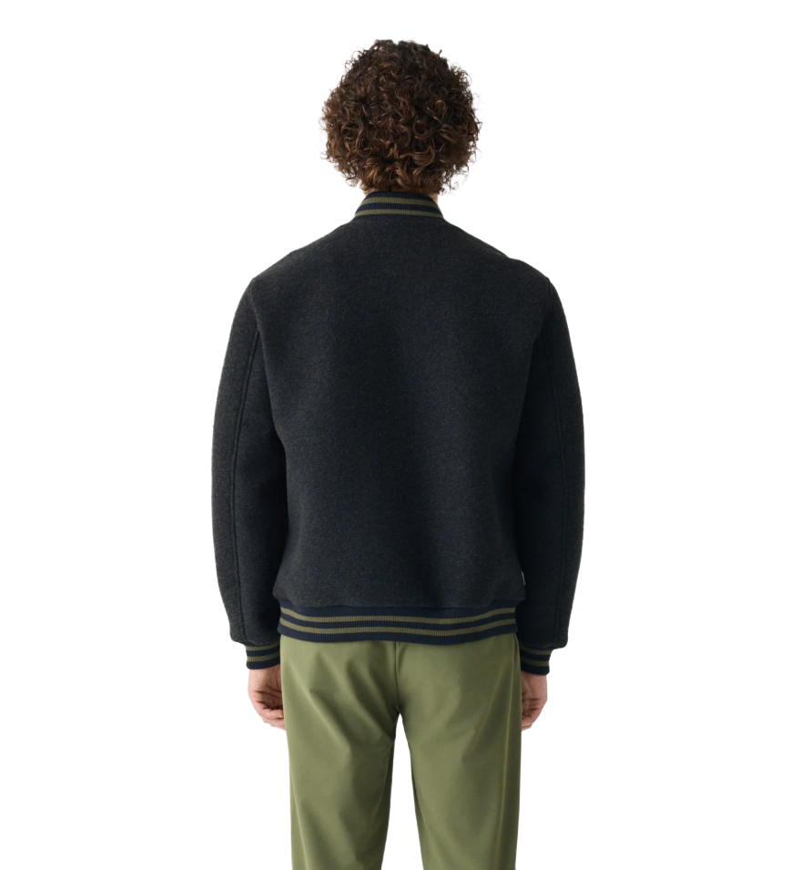 SUNS River Bomber Jacket Blue