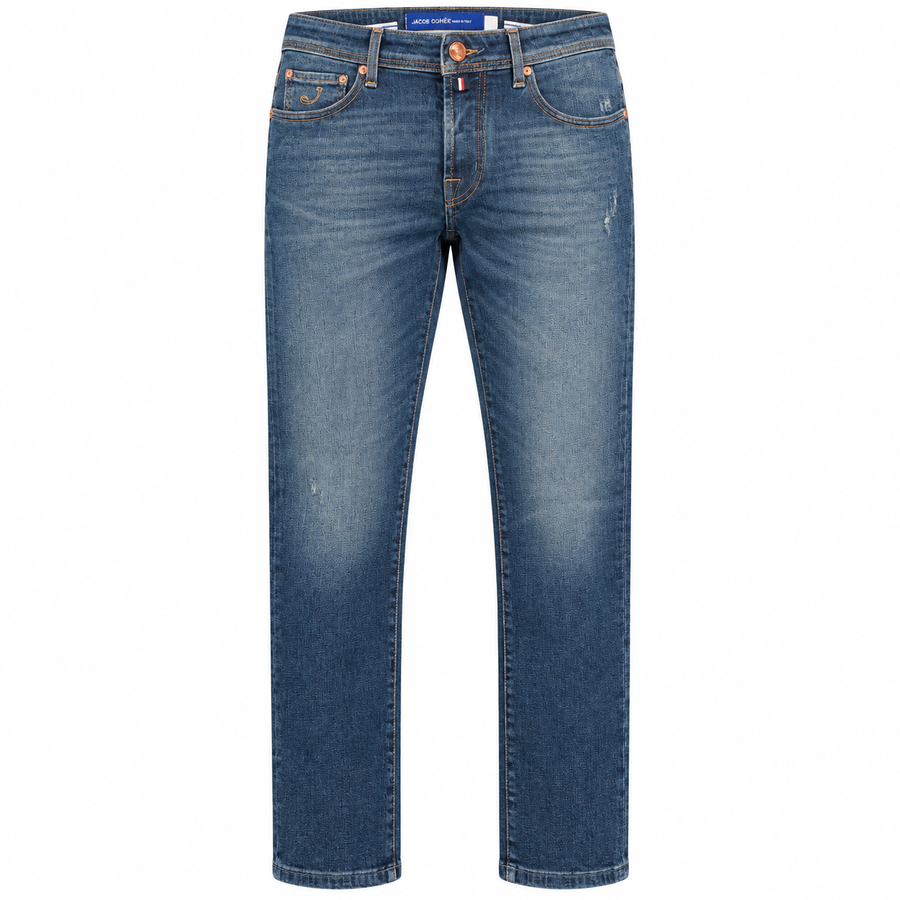Jacob Cohen Jeans Blue Cotton Blend Bard