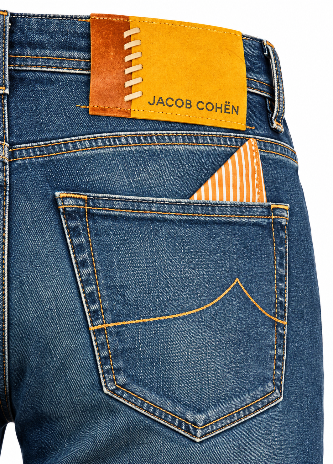 Jacob Cohen Jeans Blue Cotton Blend Bard