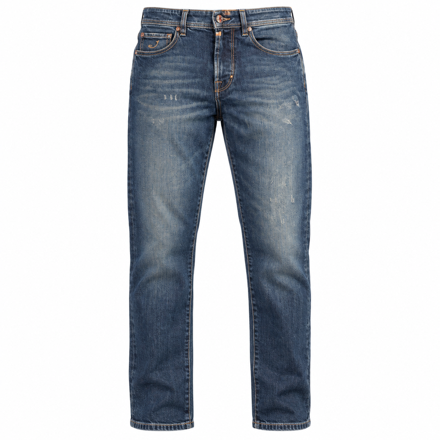 Jacob Cohen Jeans Blue Cotton Elastane Harris
