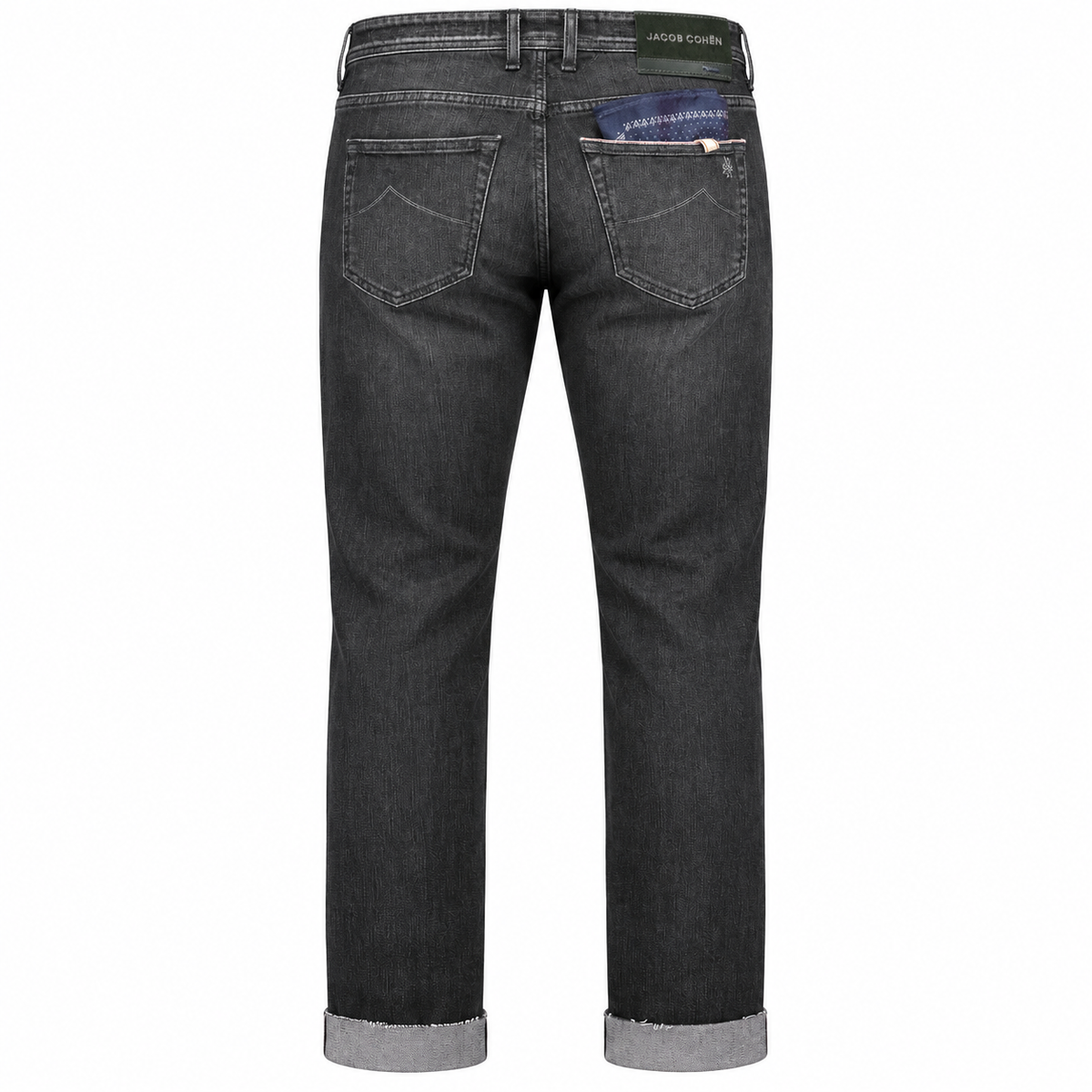 Jacob Cohen Jeans Black Cotton Polyester Leonardo Ltd