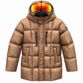 Jacket Brown 100% Polyester