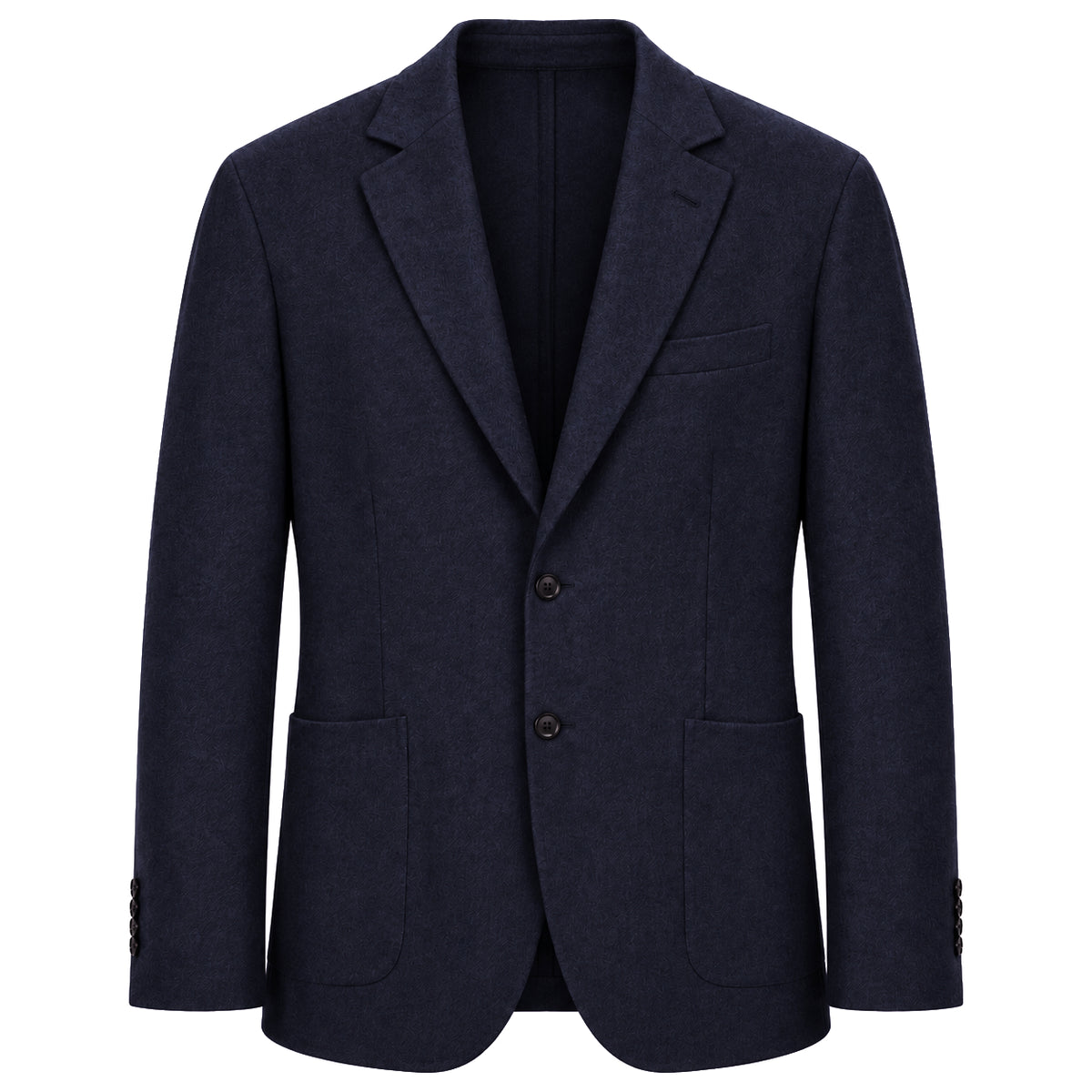 Loro Piana Jacket Blue Wool Cashmere