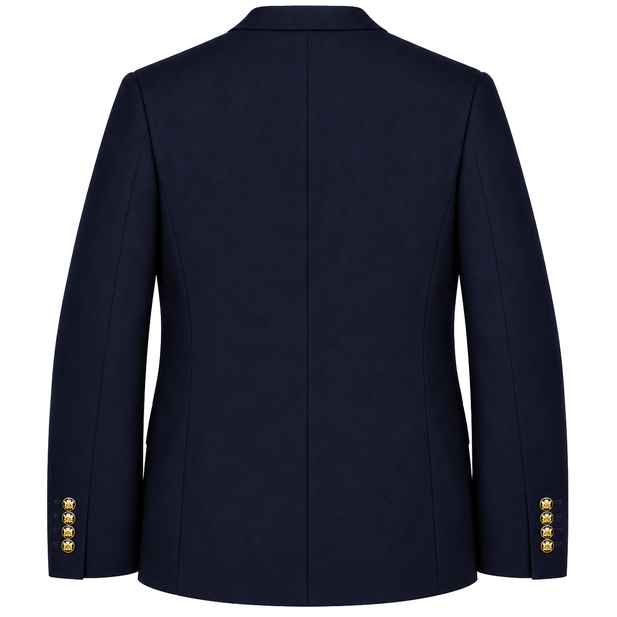 Loro Piana Tessuto Double-Breasted Jacket Blue Wool Cashmere