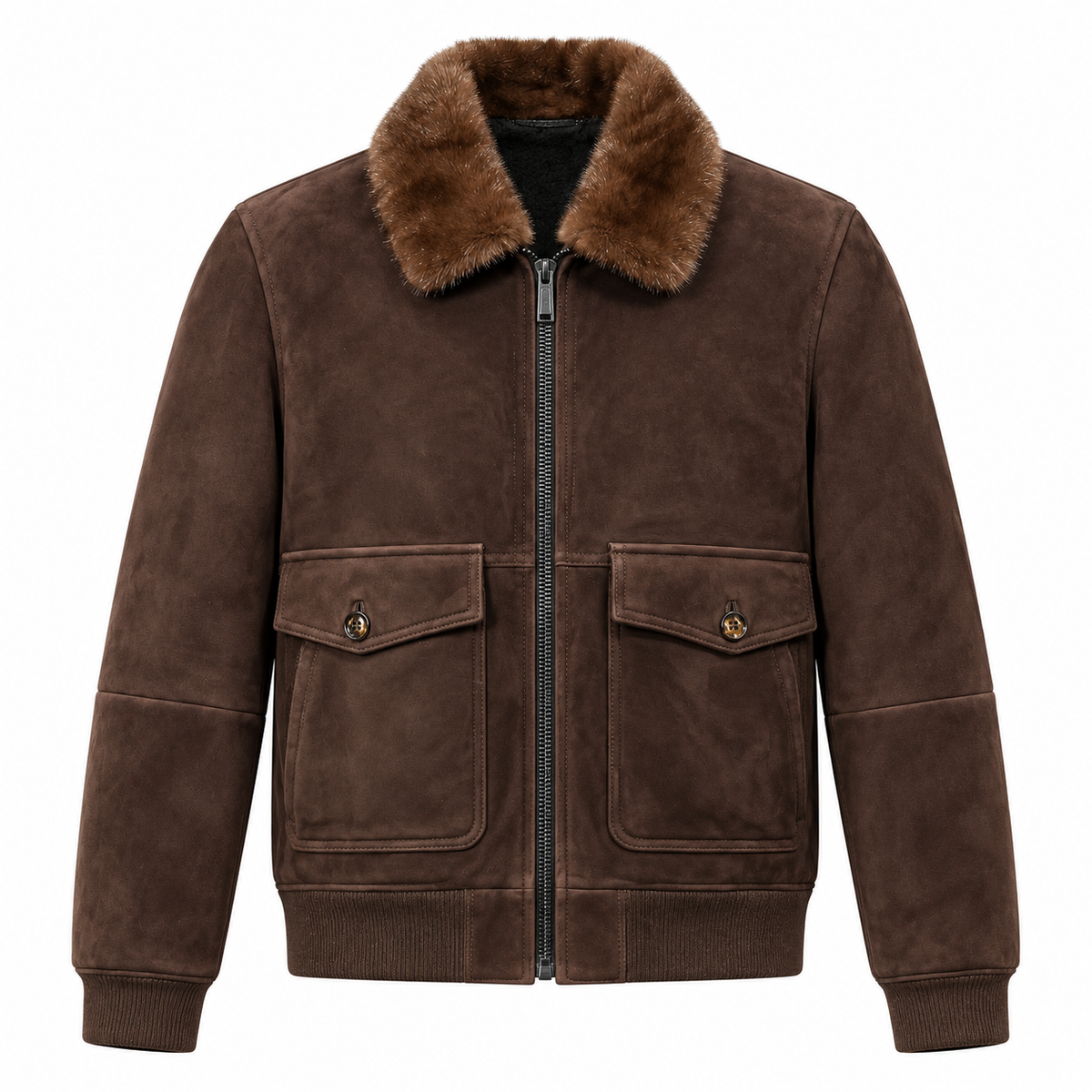 Moorer brown jacket, image 1 of 4