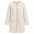 Loro Piana Jacket Ivory Virgin Wool