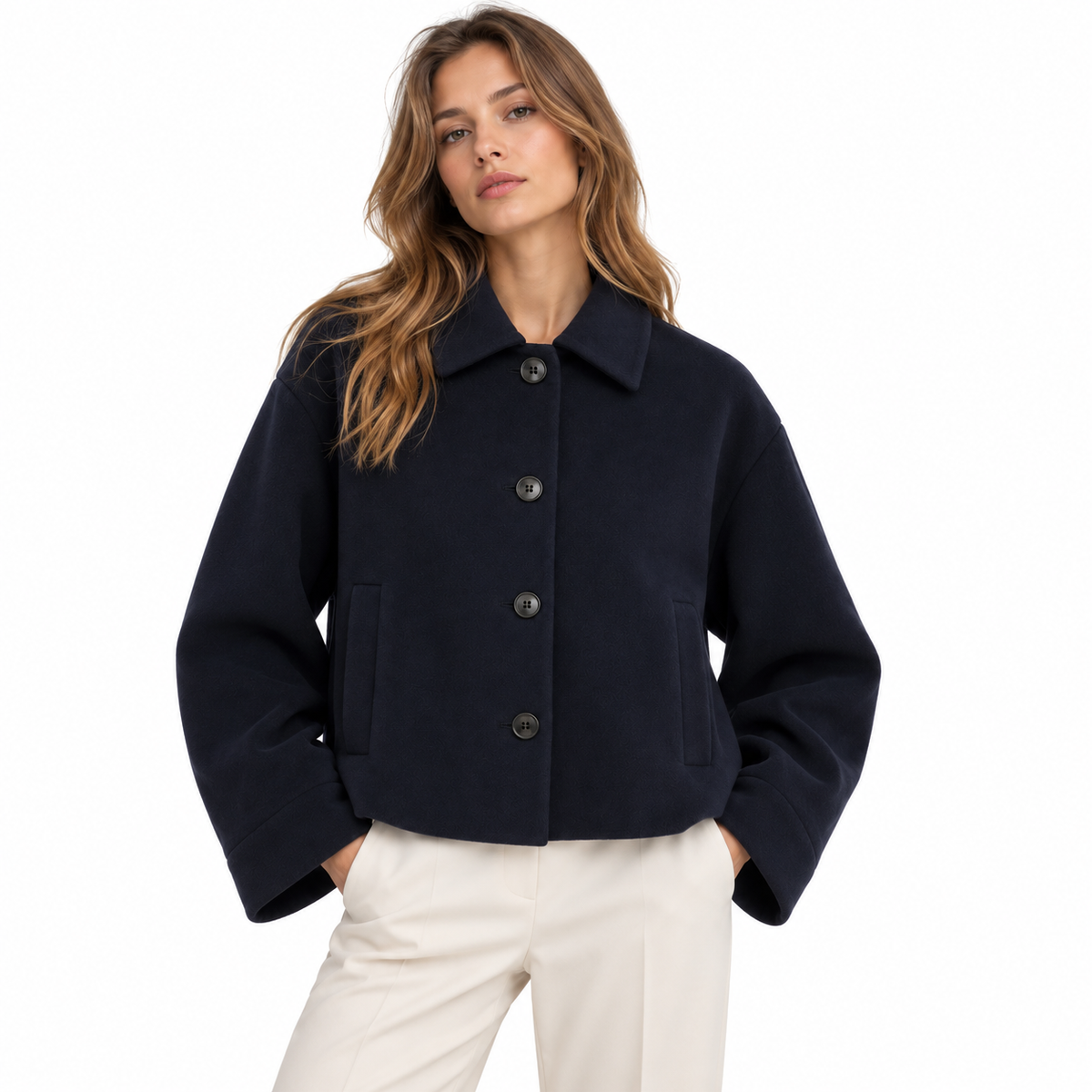 Loro Piana Tessuto blue wool jacket, image 3 of 4