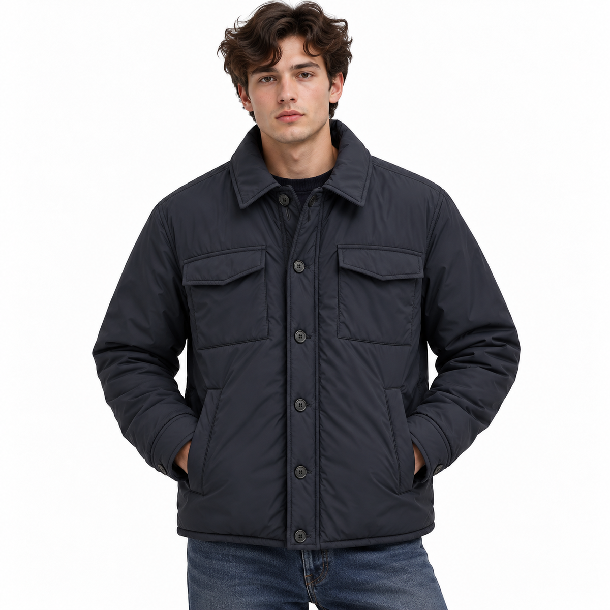Herno blue jacket, image 3 of 3