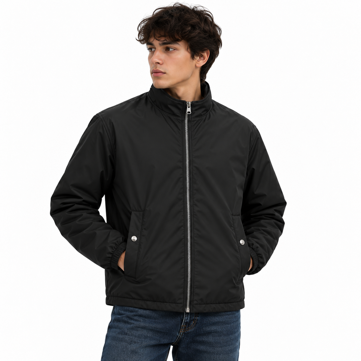 Herno black jacket, image 3 of 3