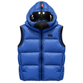 Gewatteerde bodywarmer blauw