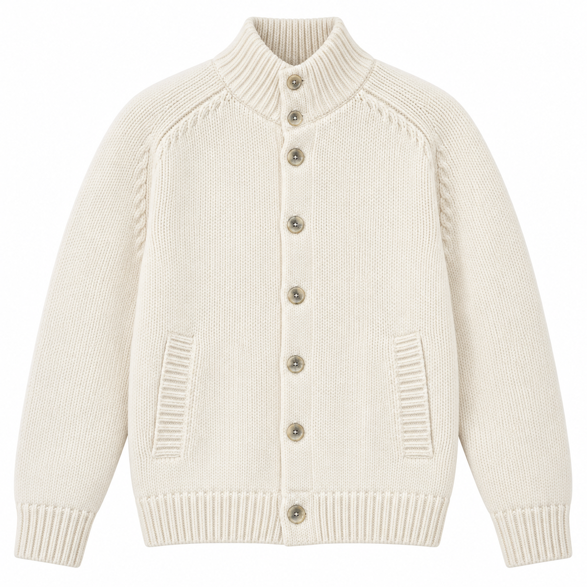 Herno white wool jumper