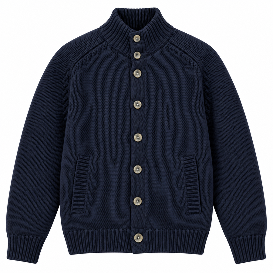 Herno blue wool jumper