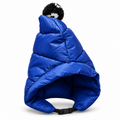 Cappello trapuntato blu