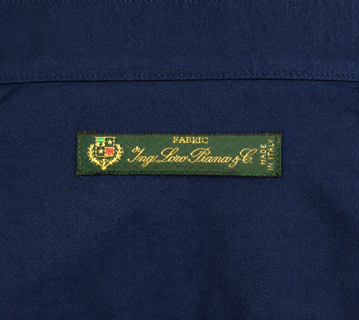 Loro Piana Tessuto blue cotton shirt, image 3 of 3