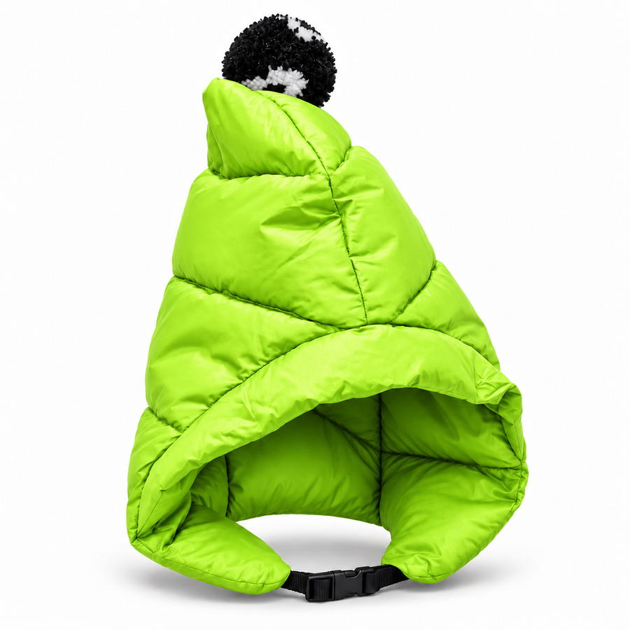 Ai-riders - cappello trapuntato lime