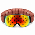 Ski Goggles Pink 100% Polyester