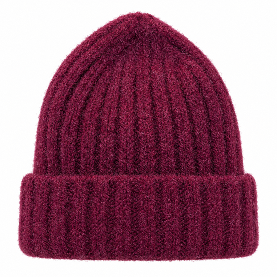Ai-riders Hat Purple Acrylic Polyamide Alpaca Blend